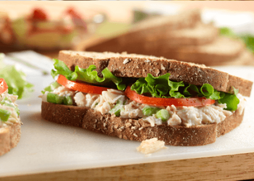 Club Chicken Sandwich with Wholegrain Bread